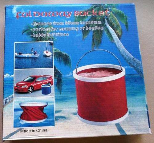 FOLDAWAY BUCKET BLUE (9 LITERS)