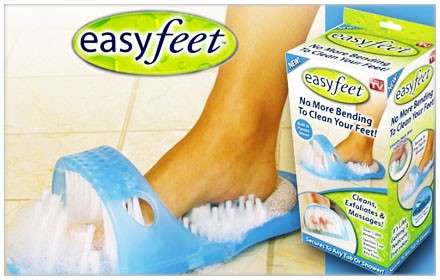 EASY FEET- NO MORE BENDING TO CLEAN YOUR FEET