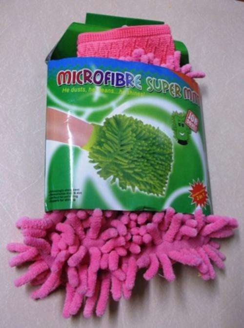 MICRO FIBRE SUPER MITT PINK
