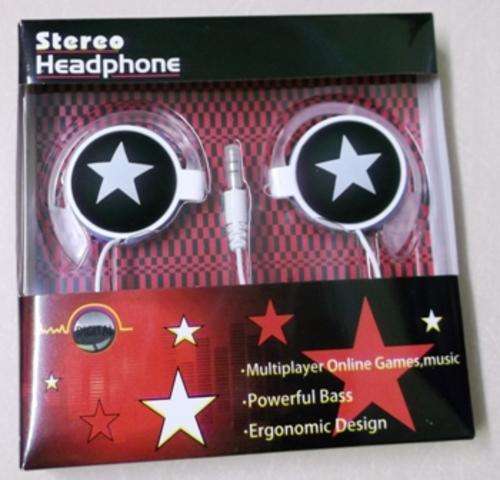 STEREO HEADPHONE BLACK