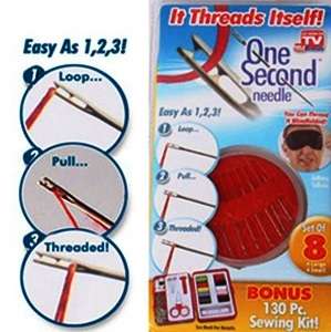 ONE SECOND NEEDLE - IT THREADS ITSELF