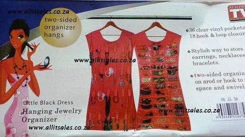 HANGING JEWELRY ORGANIZER TWO SIDED