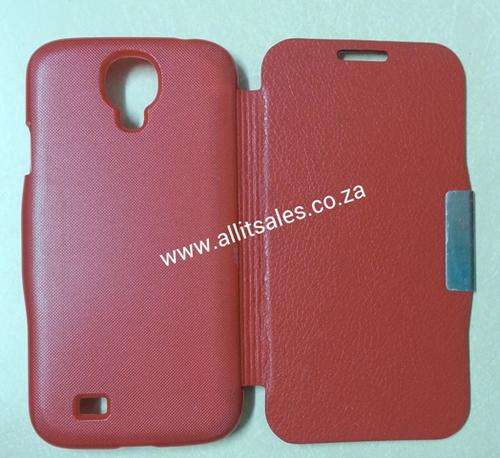 SAMSUNG GALAXY S4/I9500 FLIP COVER RED