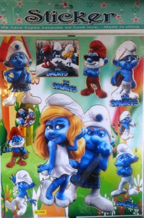 SMURFS STICKERS