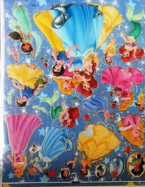 PRINCESSES STICKERS