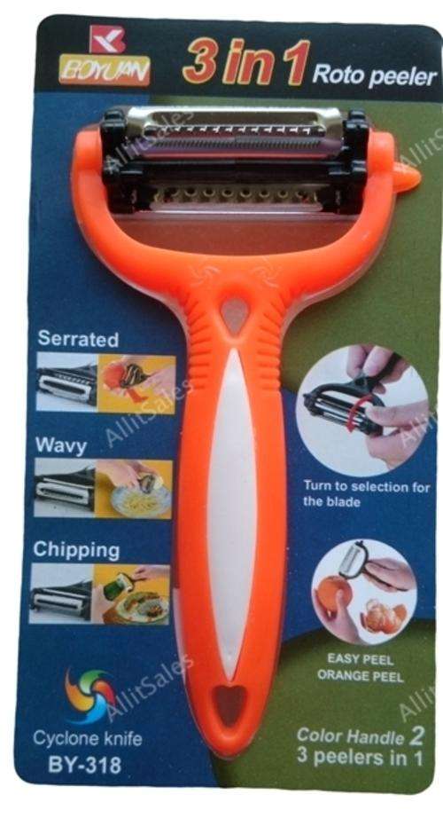 ROTO PEELER 3 IN 1 -ORANGE