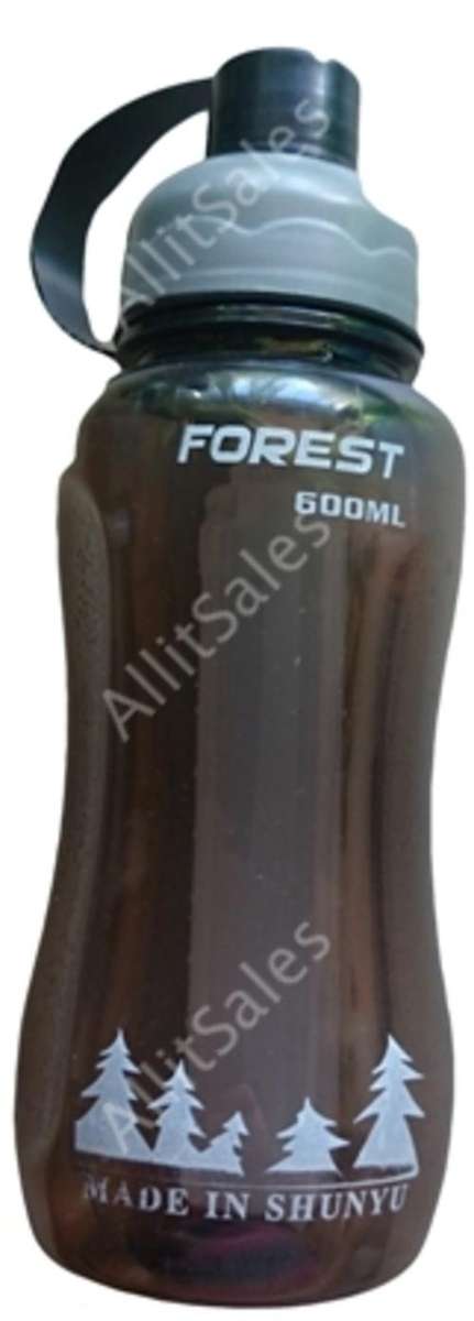 WATER BOTTLE WITH ICE STICK BLACK