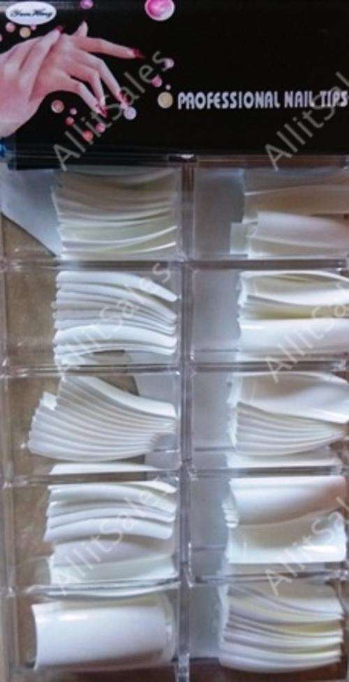 NAIL TIPS WHITE 100 TIPS