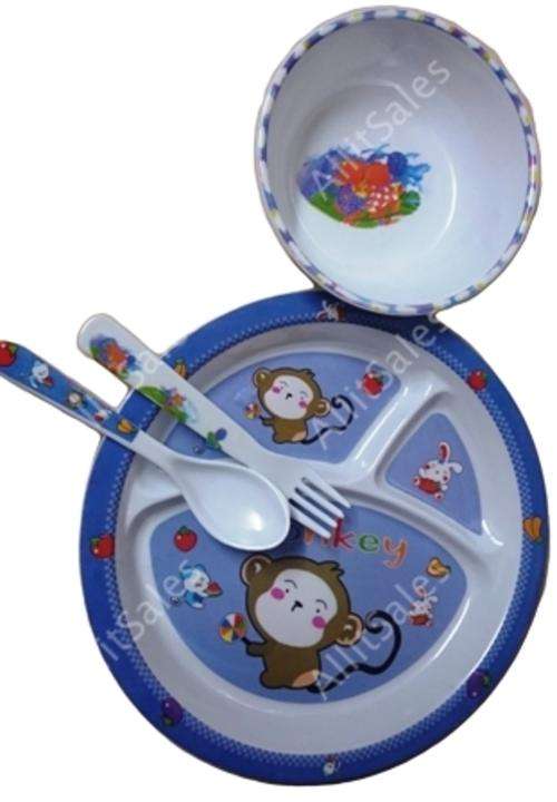 BABY FEEDING SET BLUE