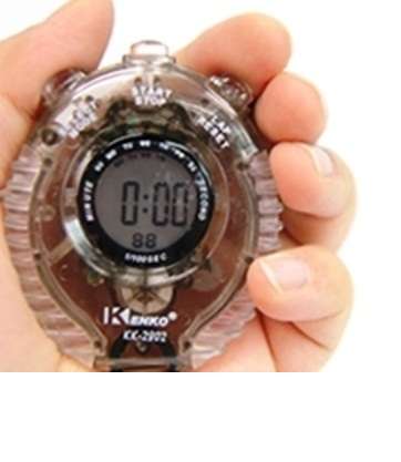 DIGITAL STOPWATCH BLACK