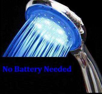 LED SHOWER HEAD - Blue