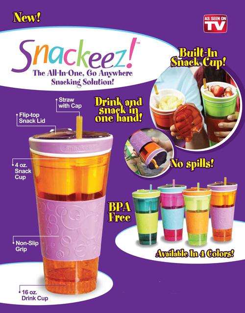 Snackeez Cup - Blue