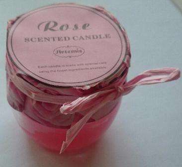 Scented Candle Rose