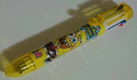 Spongebob Pen 8 Colors in 1