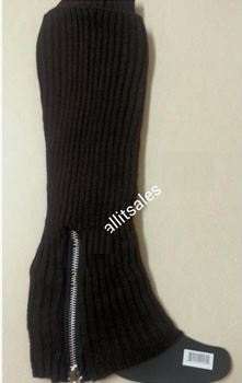 FASHION LEG SOCKS - BROWN
