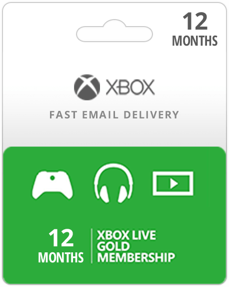 12-Months Xbox Live Gold Membership - Digital Licensed Code for Xbox Gamers (SPECIAL OFFER)