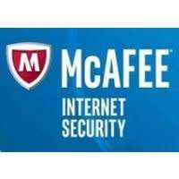 Retail McAfee Internet Security 2019 Licensed for 1 PC - 1-Year Subscription Global Serial Code