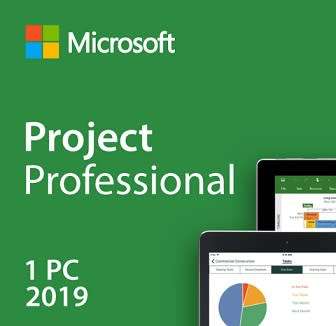 Retail FPP Microsoft Project Professional 2019 Licensed for 1 PC/Laptop - BID ON THIS RETAIL ITEM!!!