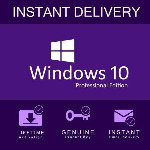 $SPECIAL OFFER$ Retail Microsoft Windows 10 Professional Licensed for 1 User Only