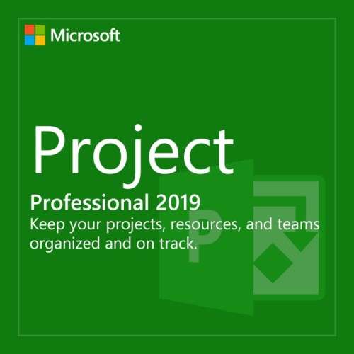 Retail FPP Microsoft Project Professional 2019 Licensed for 1 Windows 10 PC/Laptop - BID TO WIN!