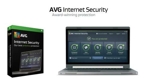 AVG Internet Security 2020 - 1-Year Subscription for 1 PC/Laptop