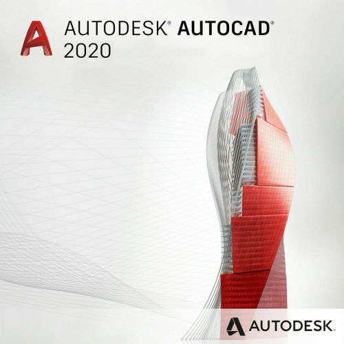 AutoDesk AutoCAD 2020 Full Commercial Version Licensed for 1 Windows 10 PC/Laptop