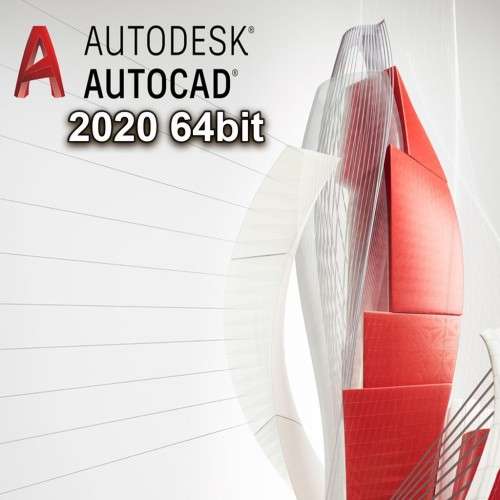 AutoDesk AutoCAD 2020 Full Commercial Version Licensed for 1 Windows 10 PC/Laptop