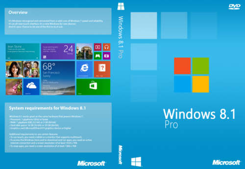 Retail Microsoft Windows 8.1 Professional Licensed for 1 Windows PC or Laptop - Clearance Promotion