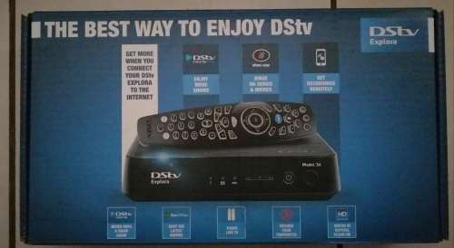 DSTV Explora 3A Brand New Stand Alone Decoder with Box, Accesories and Manuals