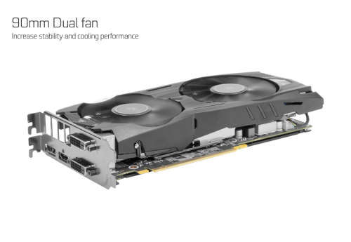 GALAX EXOC NVIDIA GEFORCE GTX 1060 6GB DUAL GAMING GRAPHICS CARD WITH RETAIL BOX