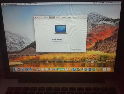 Apple MacBook Pro 2.4GHz Core i5 8GB RAM 500GB SSD - HIGH SIERRA IN EXCELLENT CONDITION