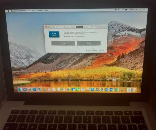 Apple MacBook Pro 2.4GHz Core i5 8GB RAM 500GB SSD - HIGH SIERRA IN EXCELLENT CONDITION