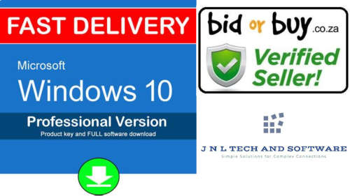 Microsoft Windows 10 Professional Retail - Upgrade Today