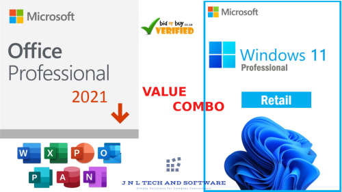 Microsoft Office 2021 Professional & Microsoft Windows 11 Professional