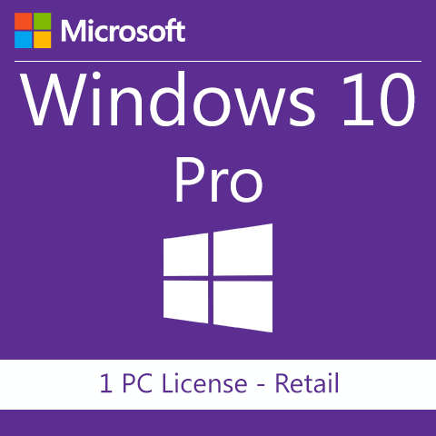 Microsoft Windows 10 Professional Retail License to Upgrade Win 7, 8, 8.1 or 10 - BID TODAY!!