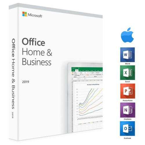 Retail Microsoft Office Home and Business 2019 Mac - One-Time.Purchase Only