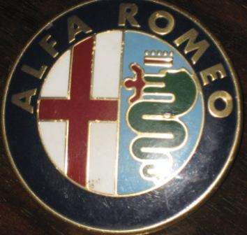Alfa Romeo 33 Front Bonnet / Grill Badge