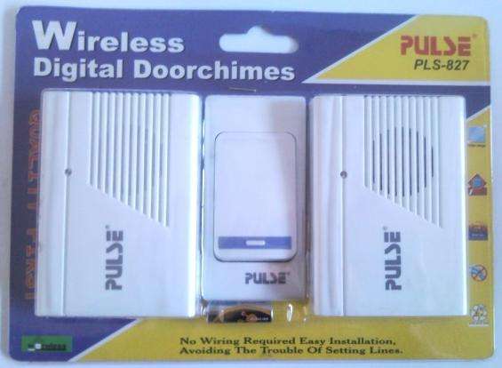 Dual Receiver Wireless Doorbell - Cover two areas!