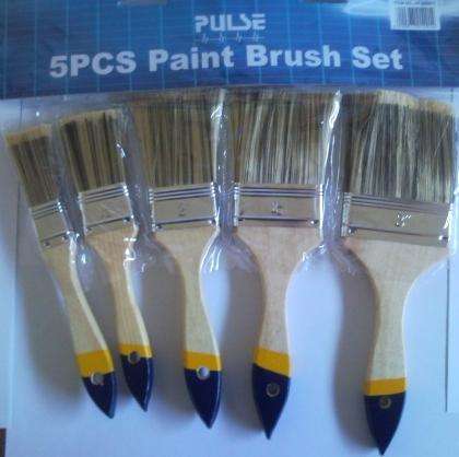 Nylon 5PC Paint Brush Set