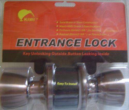 Bronze Look Entrance Door Lock Set