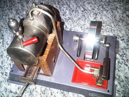 WILESCO LIVE STEAM ENGINE * MISSING CHIMNEY*