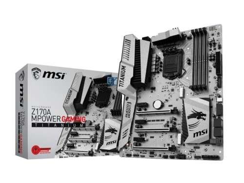 ***MSI Z170A MPOWER GAMING TITANIUM Full ATX Motherboard***Brand New Condition