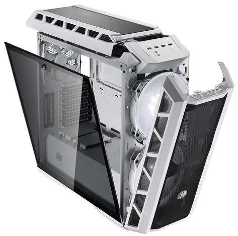 ***Cooler Master MasterCase H500P Mesh White Computer Case***Fully Modullar***New (Open Box)