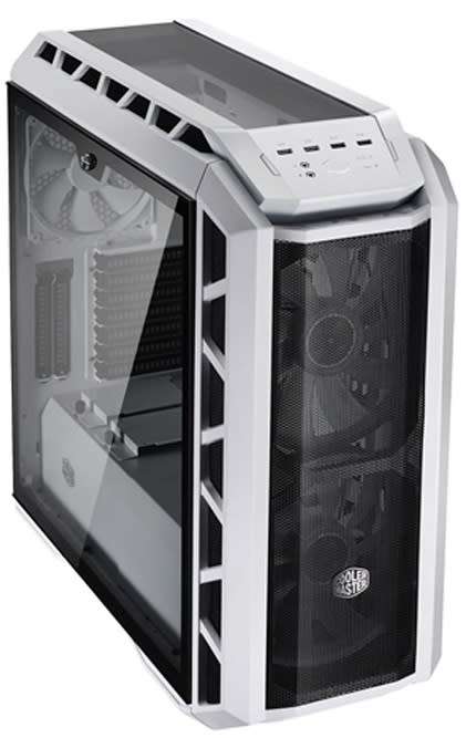 ***Cooler Master MasterCase H500P Mesh White Computer Case***Fully Modullar***New (Open Box)
