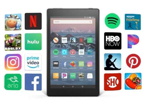 Amazon Kindle Fire HD 8 (7th Gen) 32GB + Flip Cover ***New Condition***