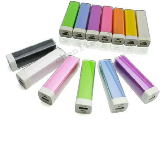 2600mAh USB Power Bank Portable External Battery for Cell Phone,Tablet, MP3 ,PSP
