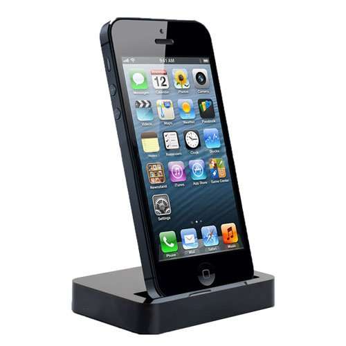 IPHONE Docking Station For IPHONE 5 5C 5S BLACK / WHITE