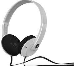 Skullcandy Uprock On-Ear Earphones White & Black