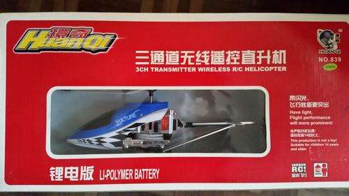 3CH Transmitter Wireless R/C Helicopter