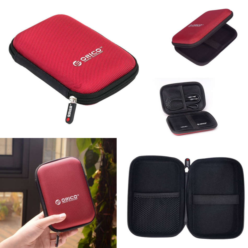 4TB Western Digitial My Passport + High Quality Orico HDD Protector Case - RED